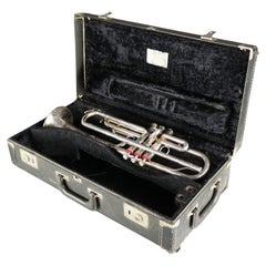 Used Schilke MII Nickel Over Brass Trumpet & Case, Circa 1920