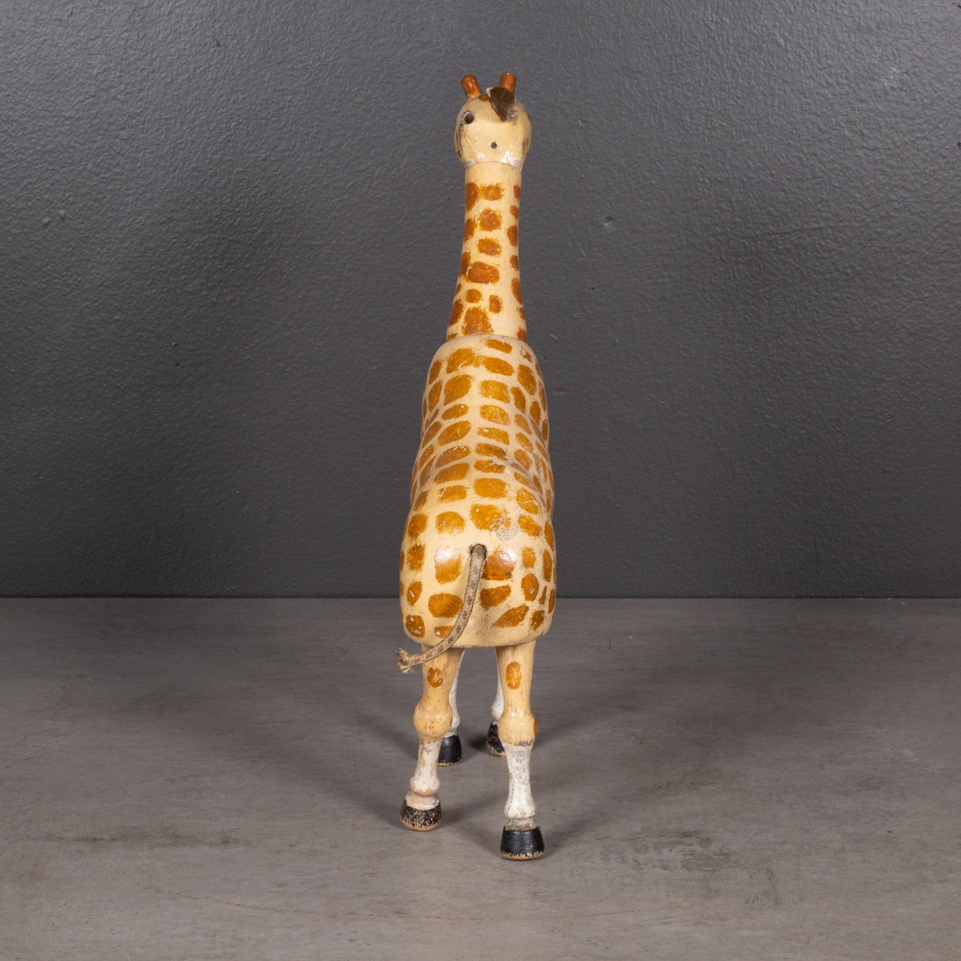 Jouet de cirque Giraffe Schoenhut 