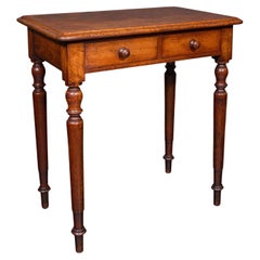 Antique Scholar's Writing Table, English, Side, Correspondence Desk, Victorian