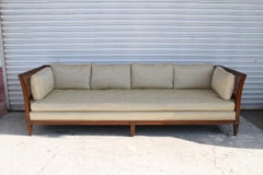 Antique Schoonbeck Company Cane Sofa
