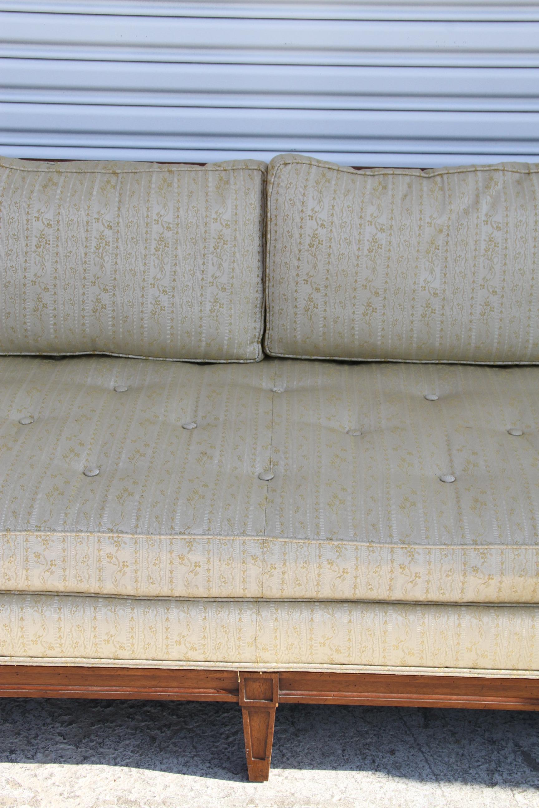 Late 20th Century Antique Schoonbeck Company Cane Sofa
