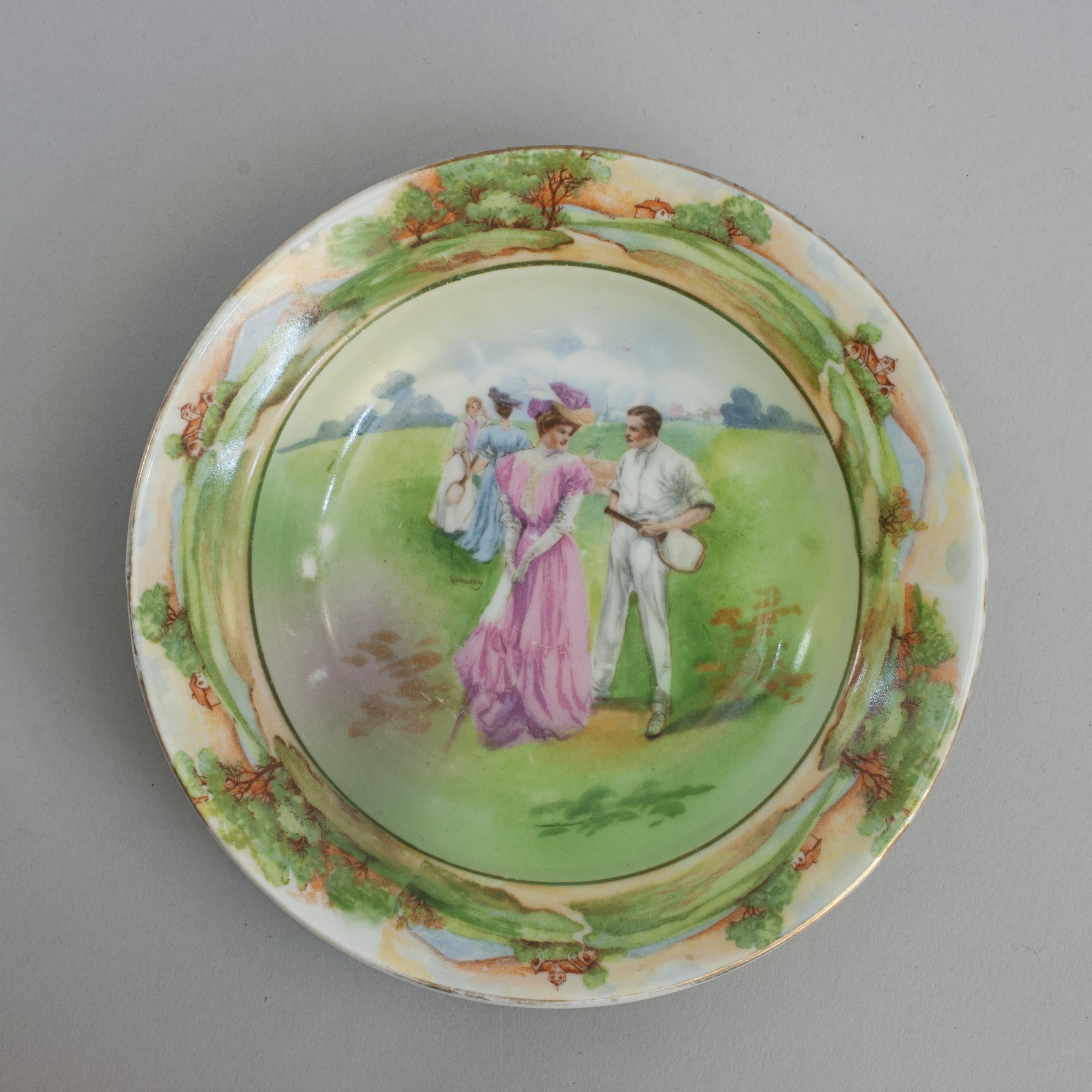 Plato de tenis antiguo Schwarzburg 2