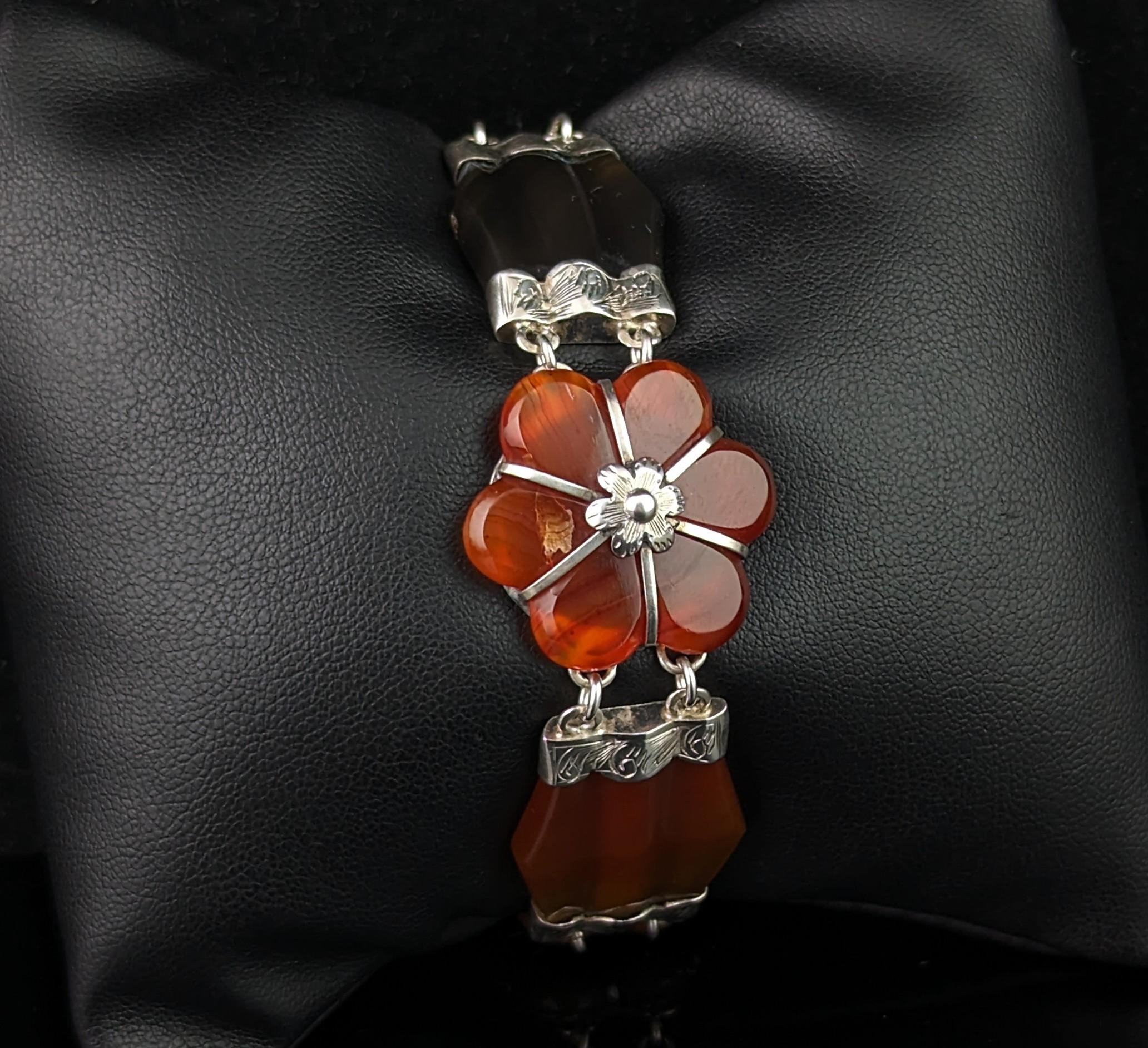 scottish agate bracelet