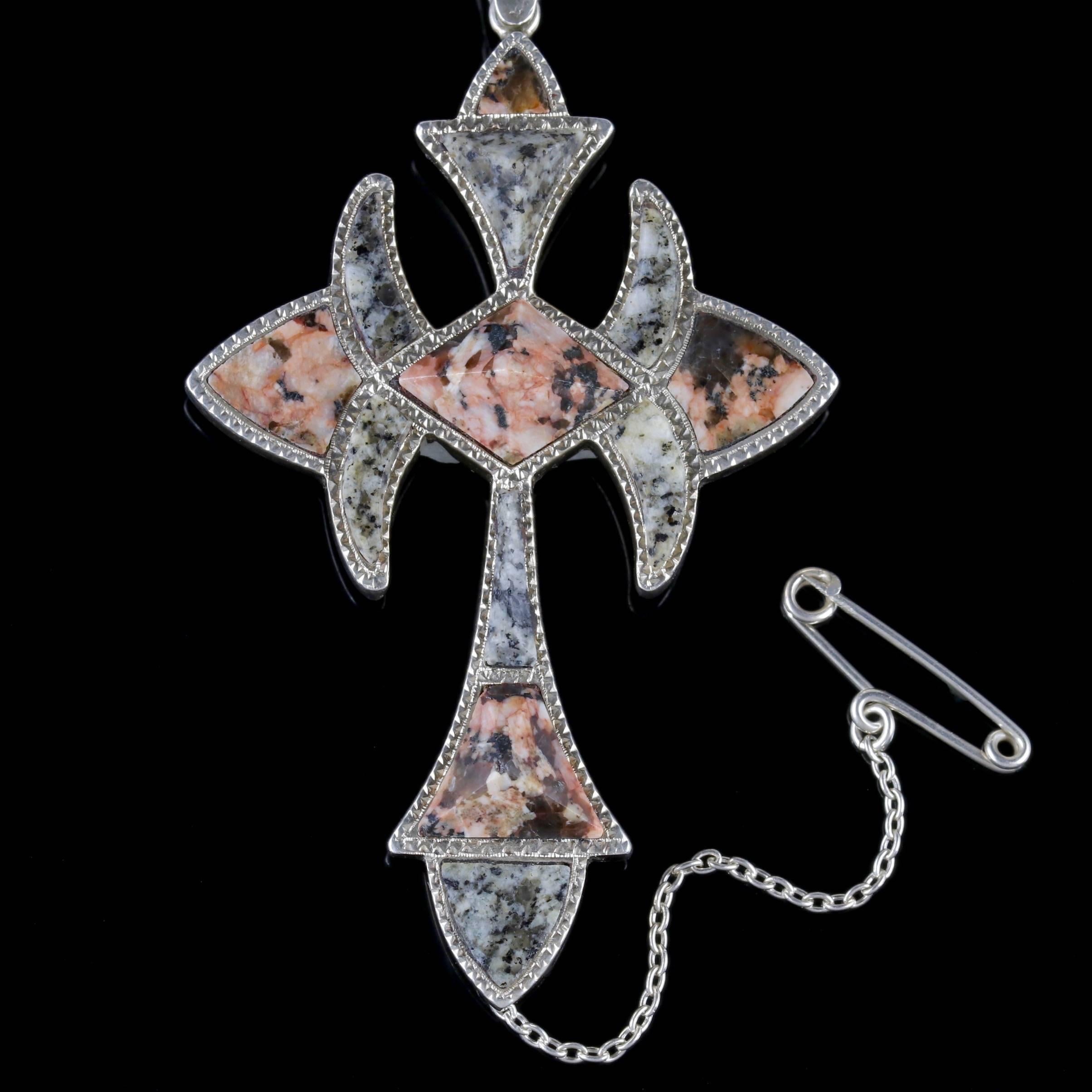 scottish cross necklace