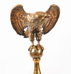 Antique Scottish Ecclesiastical Brass Eagle Lectern Greenside 19th Century