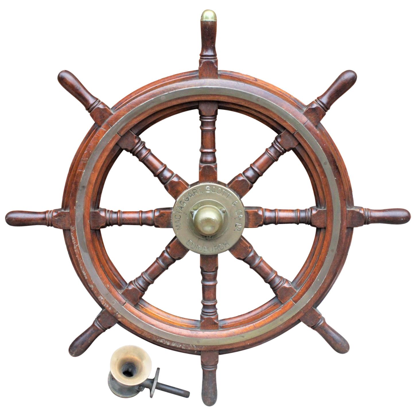 Online Exclusive Thousands of Products Details about 24" Nautical Collectible Wooden Ship Wheel