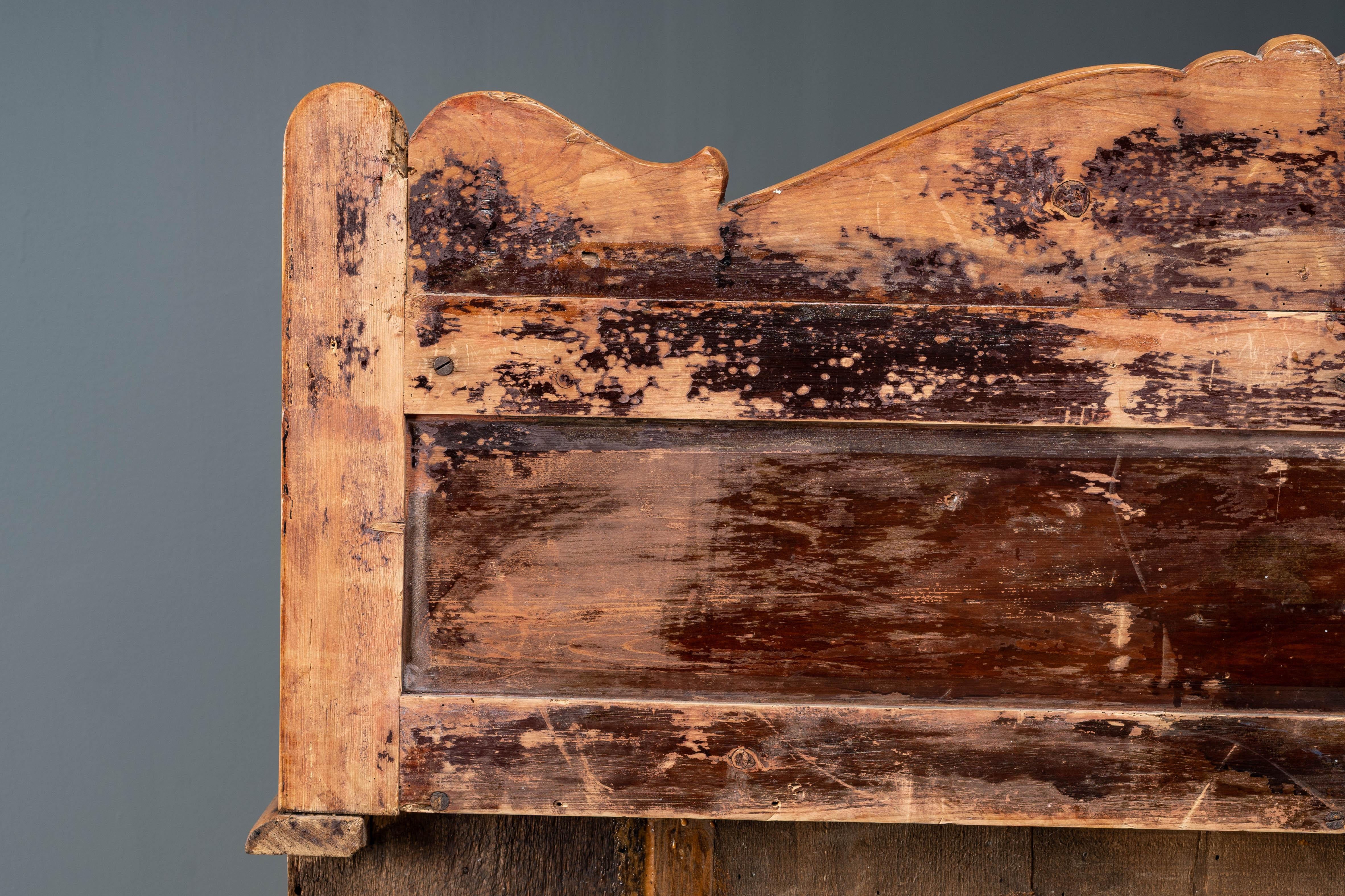 Credenza antica in pino scozzese in vendita 9
