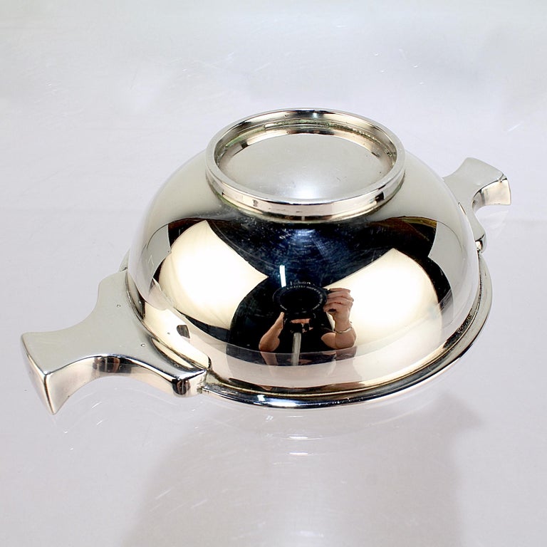 Antique Scottish Quaich or Drinking Bowl by Robert Sawers For Sale at