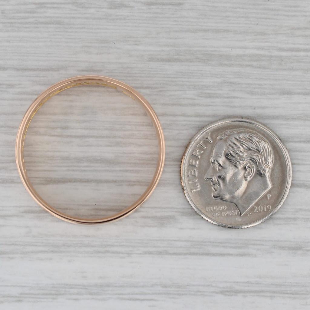 Antique Scottish Rite 14th Degree Ring 14k Rose Gold Band Masonic Size 12 For Sale 7