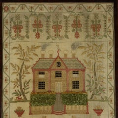 Antique Scottish Sampler, 1805, by Eliza McKune