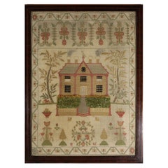 Antique Scottish Sampler, 1805, by Eliza McKune