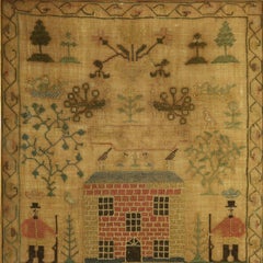 Antique Scottish Sampler, 1813, by Erskine Wade Sinclair