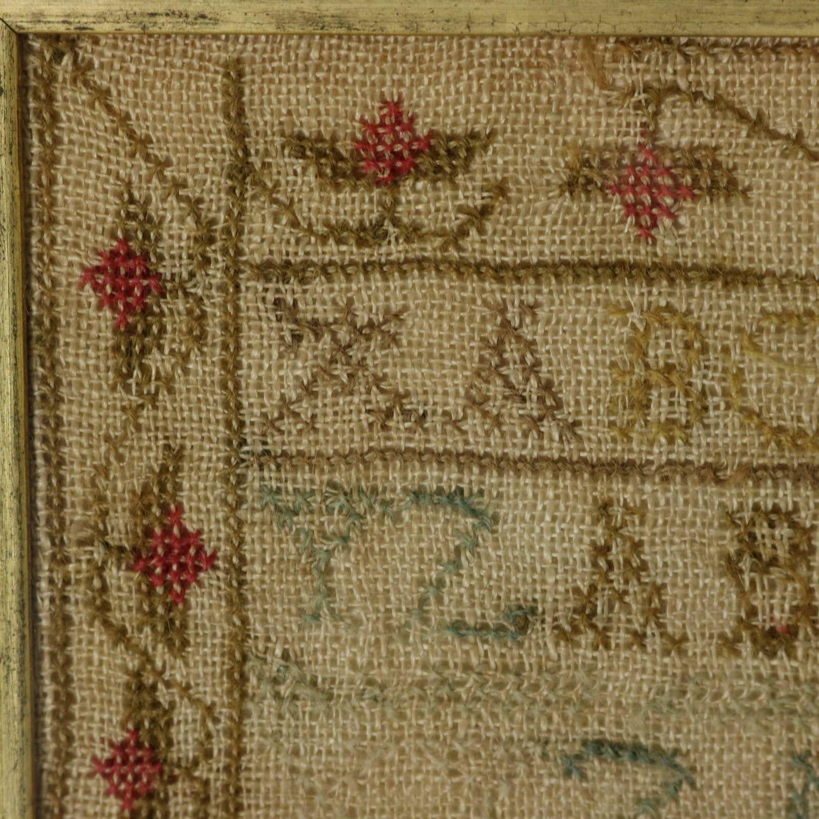 Antique Scottish Sampler, 1844, by Jean George 1