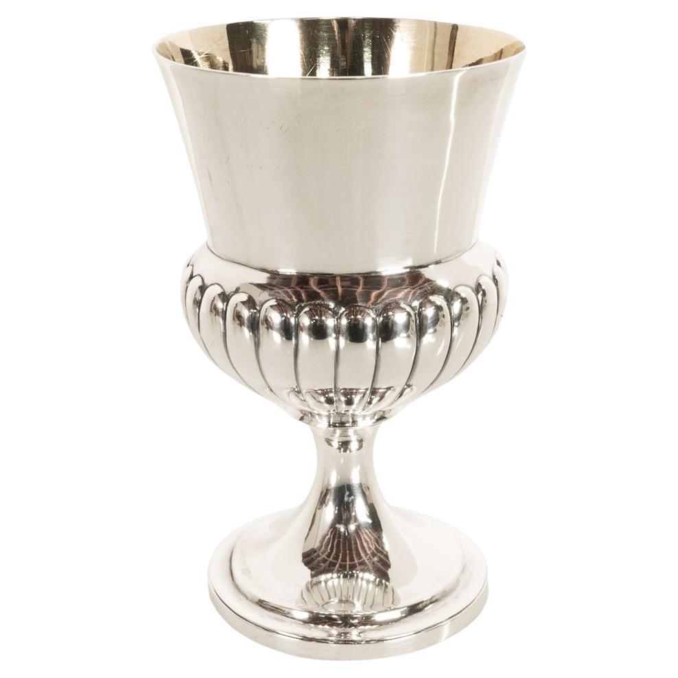 Antique Scottish Sterling Silver Georgian Goblet George Fenwick Edinburgh 1810