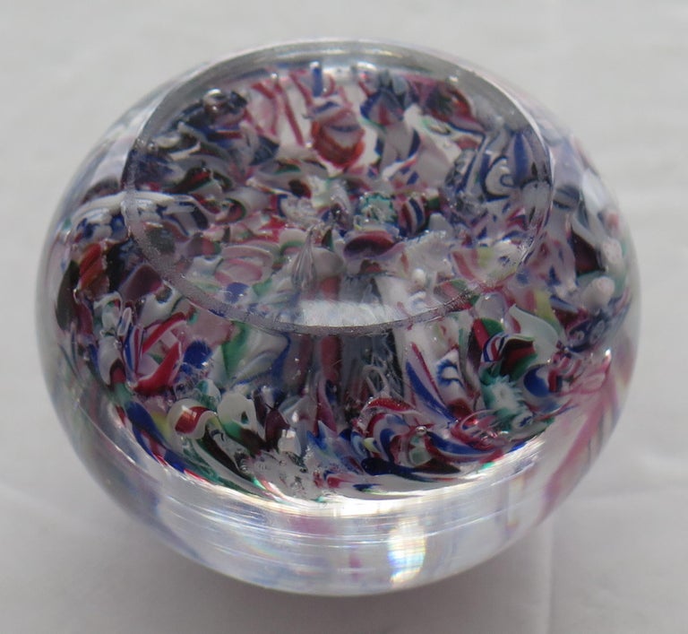 Antique Scrambled Glass Paperweight New England Glass Company, American 1852 For Sale 6
