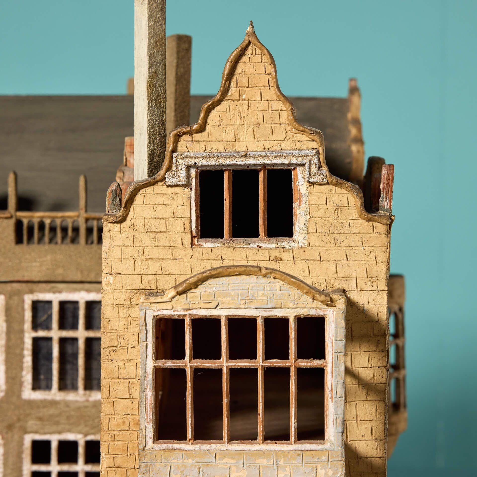 Antique Scratch Built Model of Montacute House For Sale 3