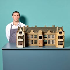 Antique Scratch Built Model of Montacute House