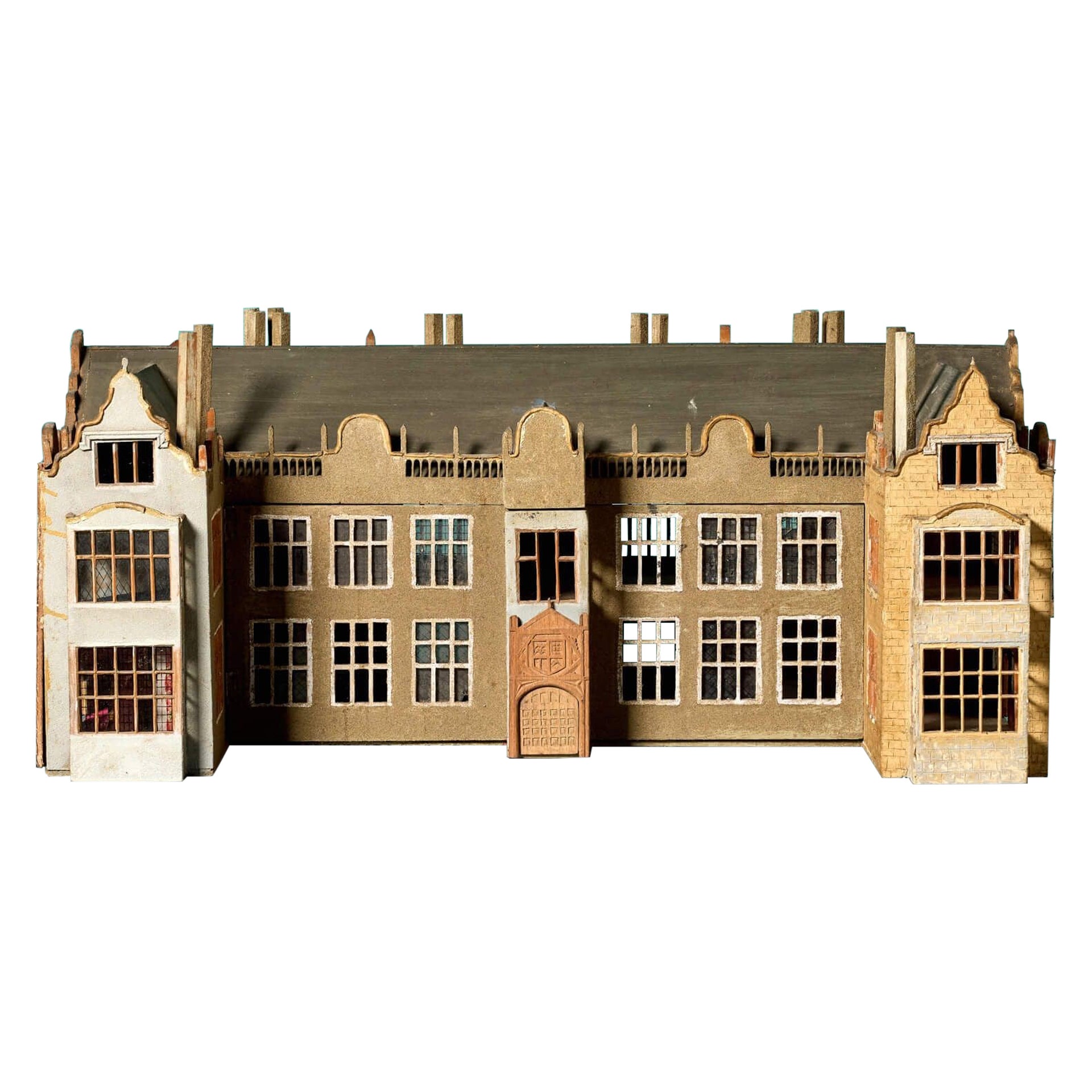 Antique Scratch Built Model of Montacute House