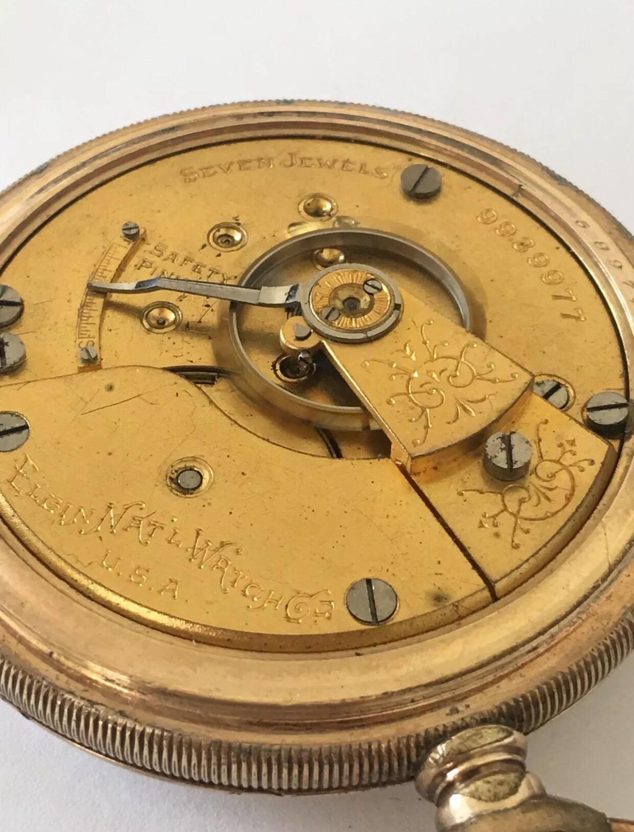 elgin pocket watch