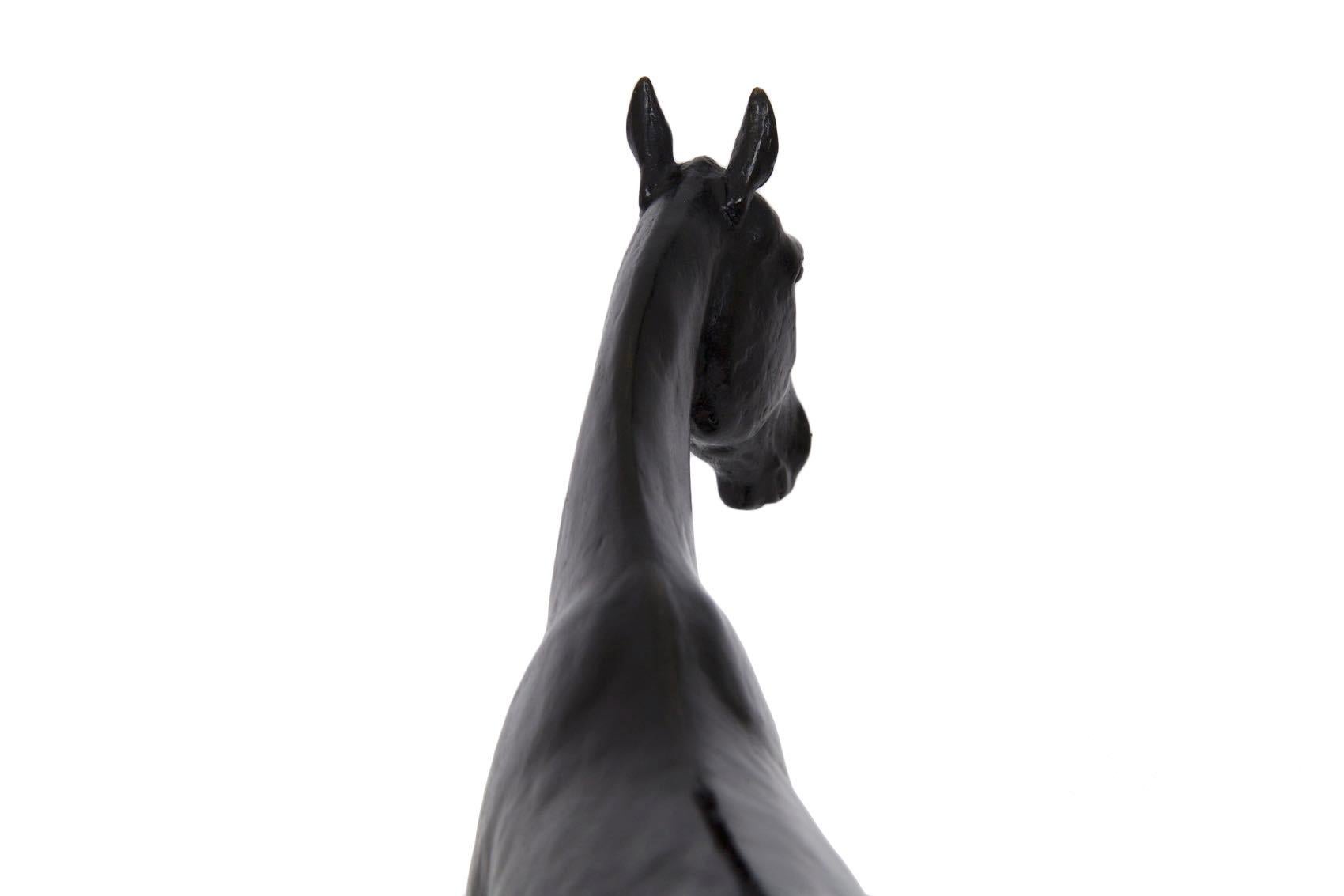 Antique Sculpture of “Standing Horse” by Mary La BoyTeaux & Roman Bronze Works 12