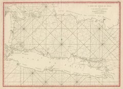 Antique Sea Chart Java Indonesia – Mannevillette Neptune Oriental 1775