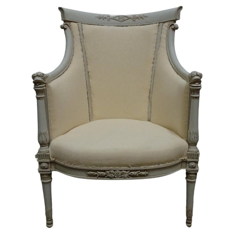 Antique Sea Serpent Arm Chair For Sale at 1stDibs