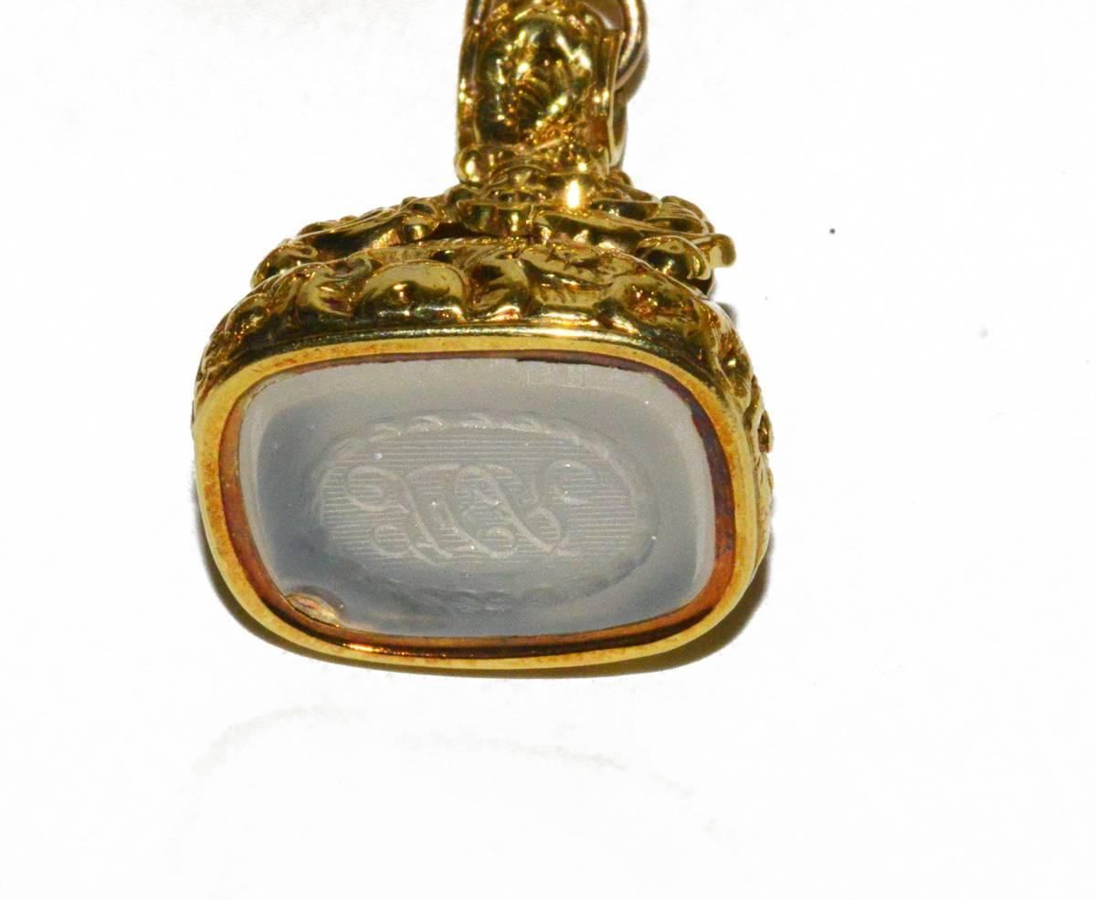 Antique Seal Collection Charm Bracelet 8
