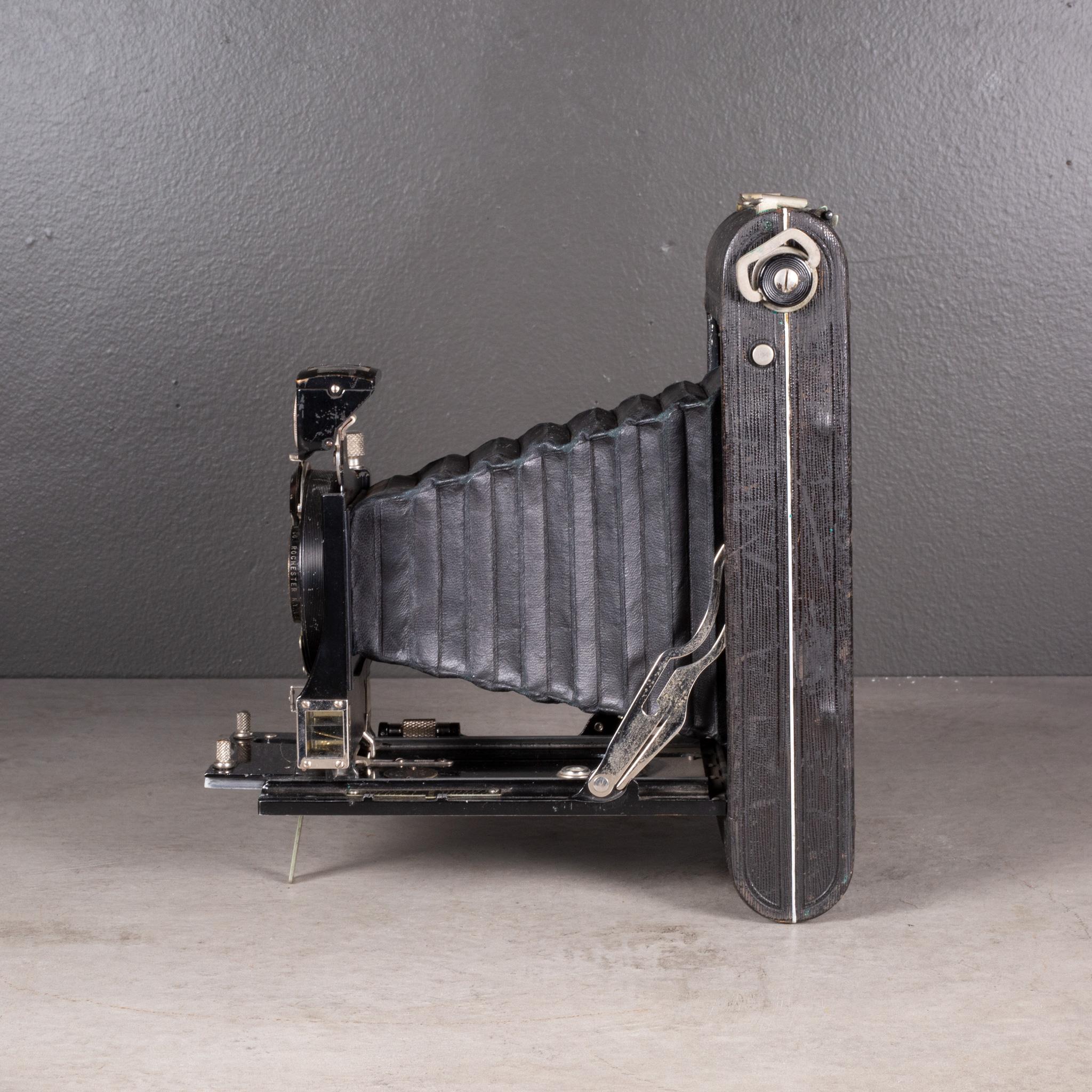 antique folding camera