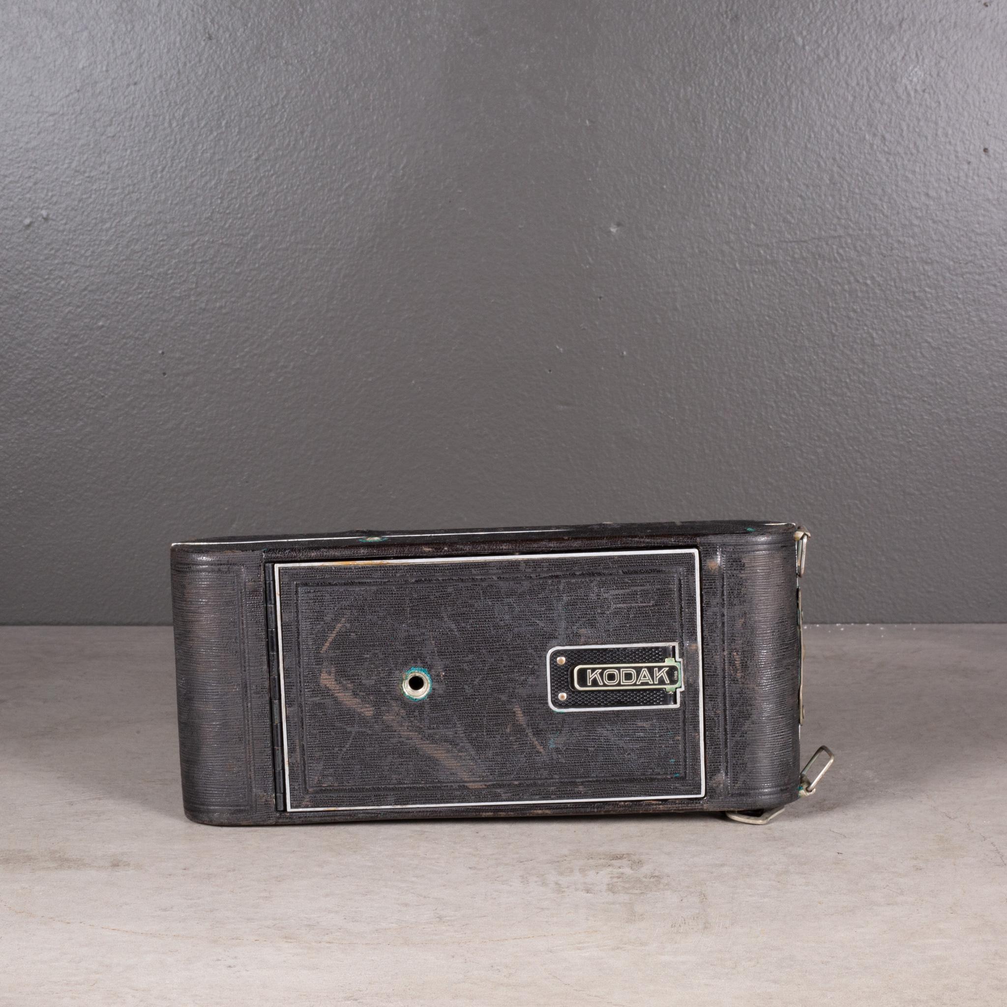 Métal Camera pliante Kodak spéciale modèle A en peau de requin vers 1915-1920 (expédition gratuite) en vente