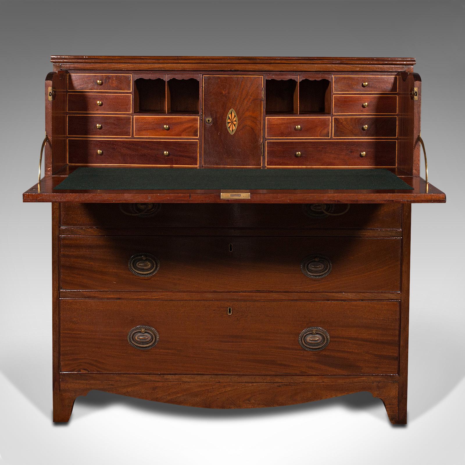 antique bureau cabinet