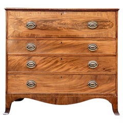 Antique Secretary Chest In The Style Of Michael Allison for Restoration