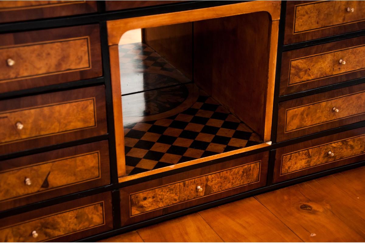 Swedish Antique Secretary Desk, Empire Style, circa 1820