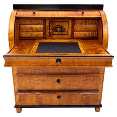 Antiker Sekretär-Schreibtisch aus der Zeit um 1870, Nordeuropa. Nach der Renovierung.