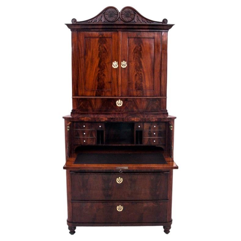 Antique secretary from around 1880, Northern Europe. For Sale