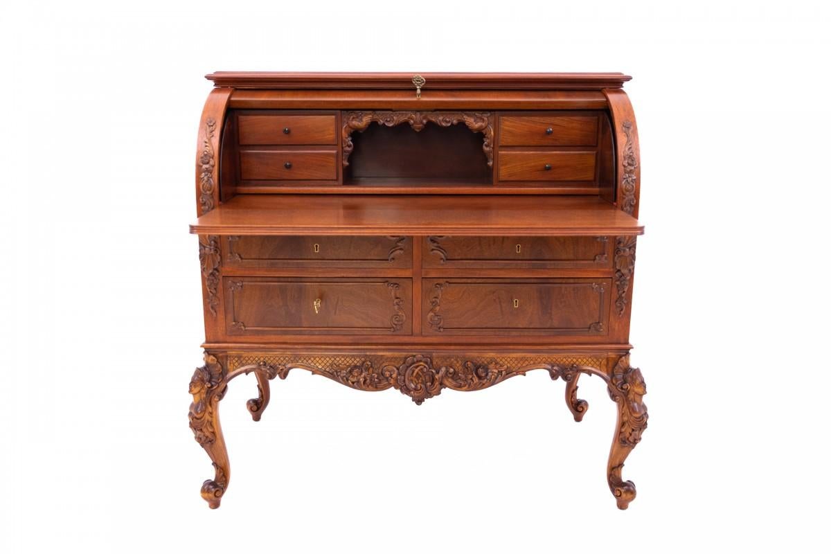 Renaissance Revival Antique secretary from Northern Europe, around 1880. For Sale