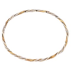 Braccialetto con perle antiche in oro giallo 18 ct.
