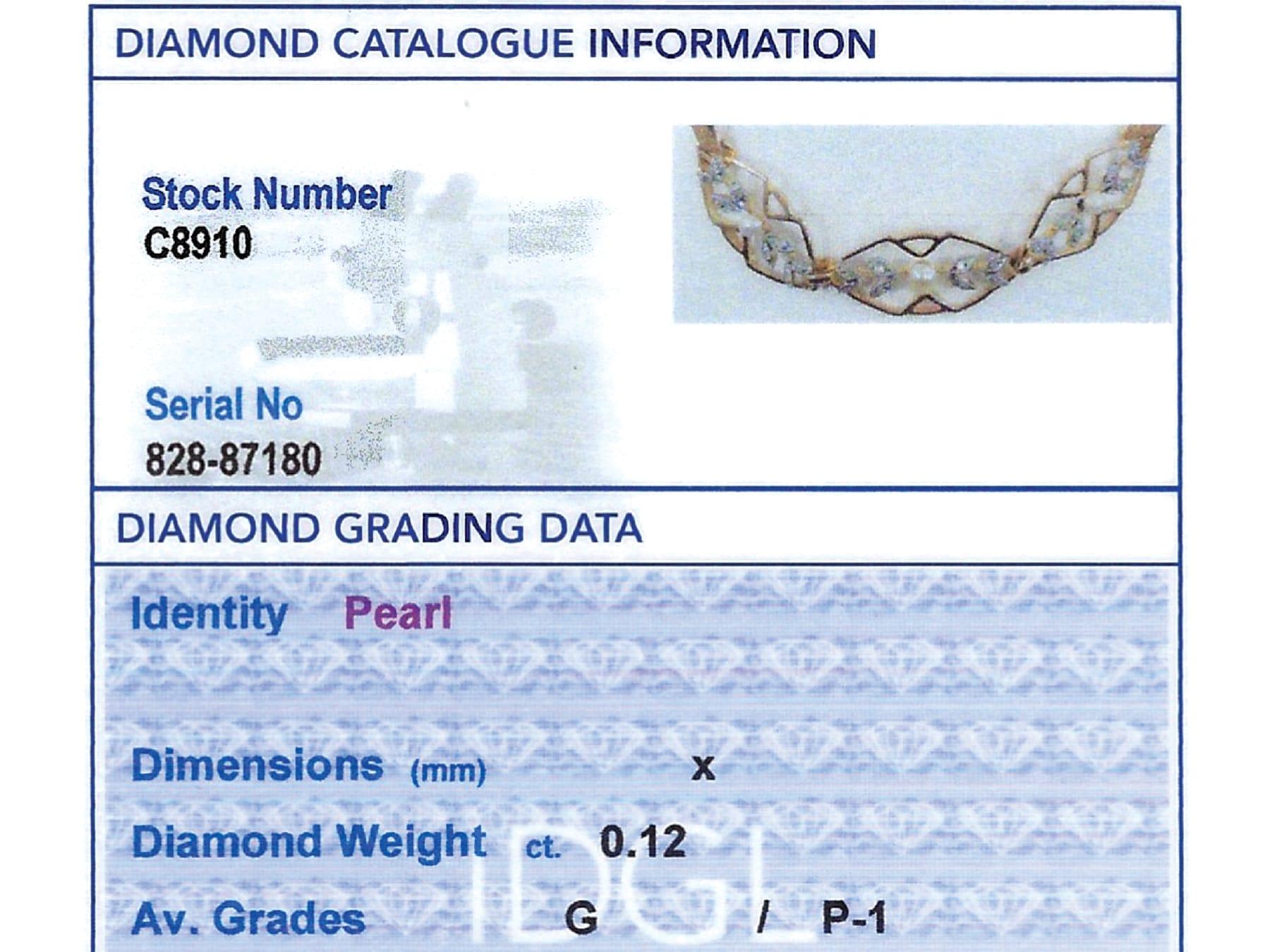 Antique Seed Pearl and 0.12 Carat Diamond, 15k Rose Gold Bracelet Circa 1930 For Sale 7