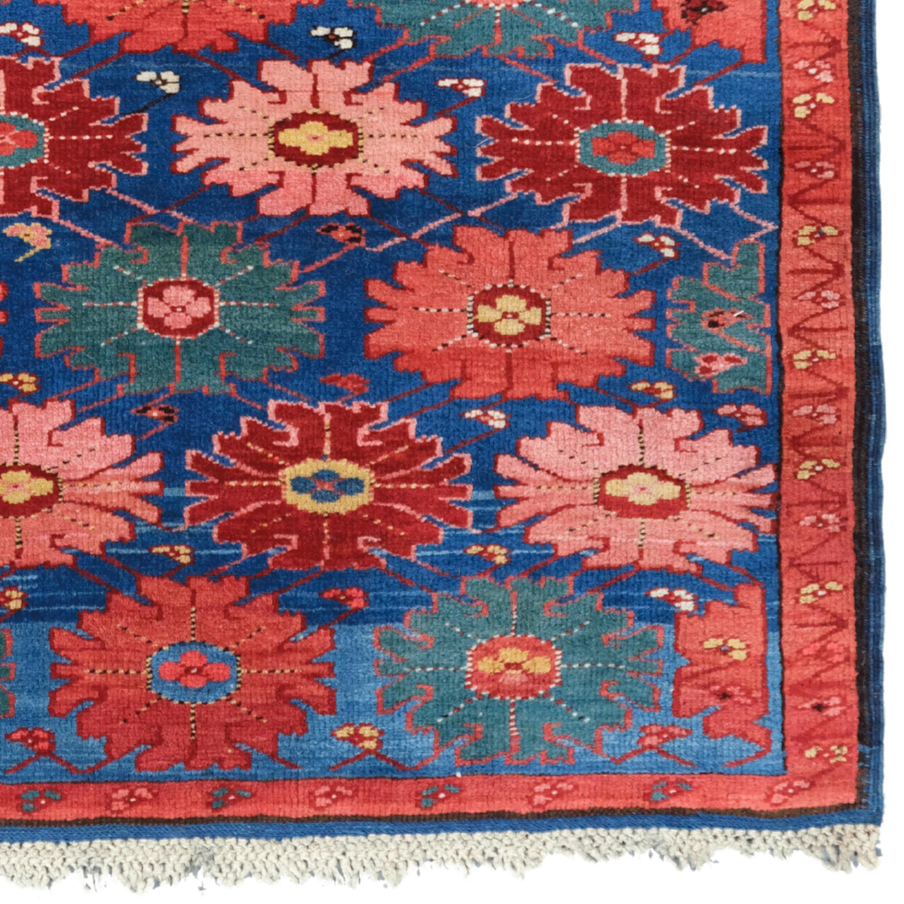 Antiker Seichour-Teppich - Kaukasischer Seichour-Teppich aus dem 19. Jahrhundert, antiker Teppich im Angebot 1