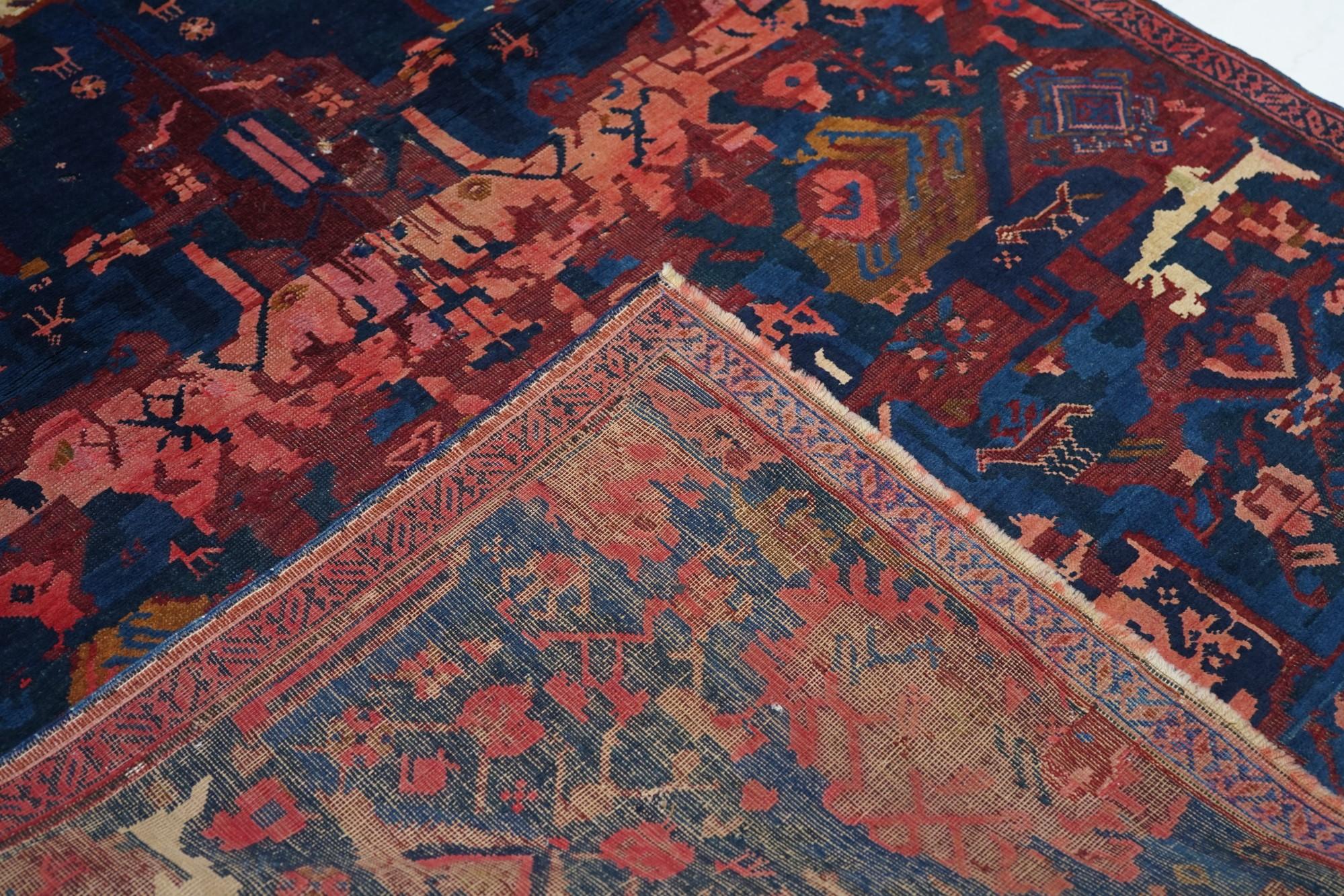Alfombra antigua Seikhour en venta 5