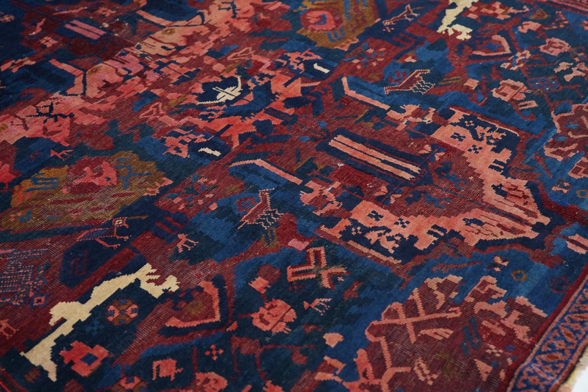 Alfombra antigua Seikhour en venta 1