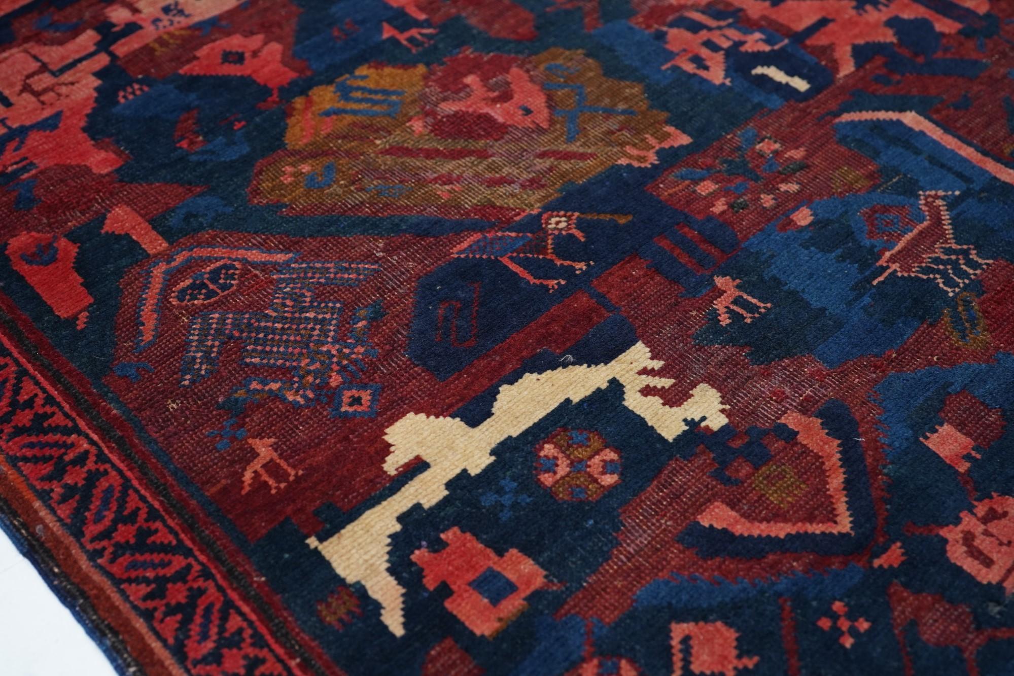 Alfombra antigua Seikhour en venta 2