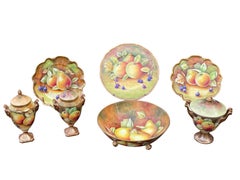 Antique Selection of Coal Port Tableware, 19th Century