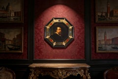 Antique Self Portrait Rubens by F. Flor for Flor & Findel 19th Century