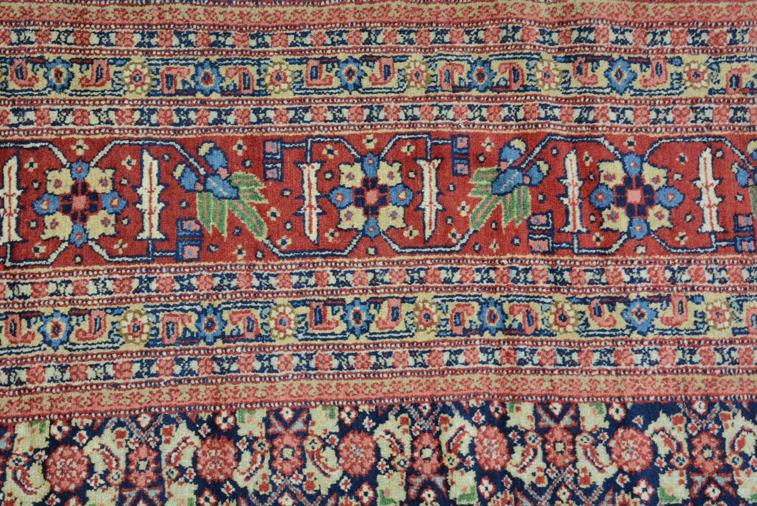 Alfombra antigua Senna Baff Tabriz Lana en venta