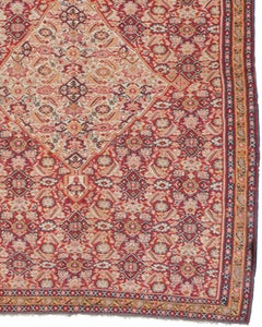 Antique Senneh Kilim, 19th Century