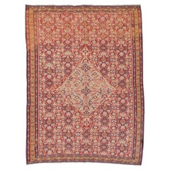 Kilim antique de Senneh, 19e siècle