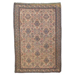 Tapis Kilim antique Senneh de 4'7'' x 6'8''