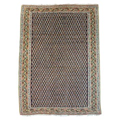 Antique Senneh Kilim Rug