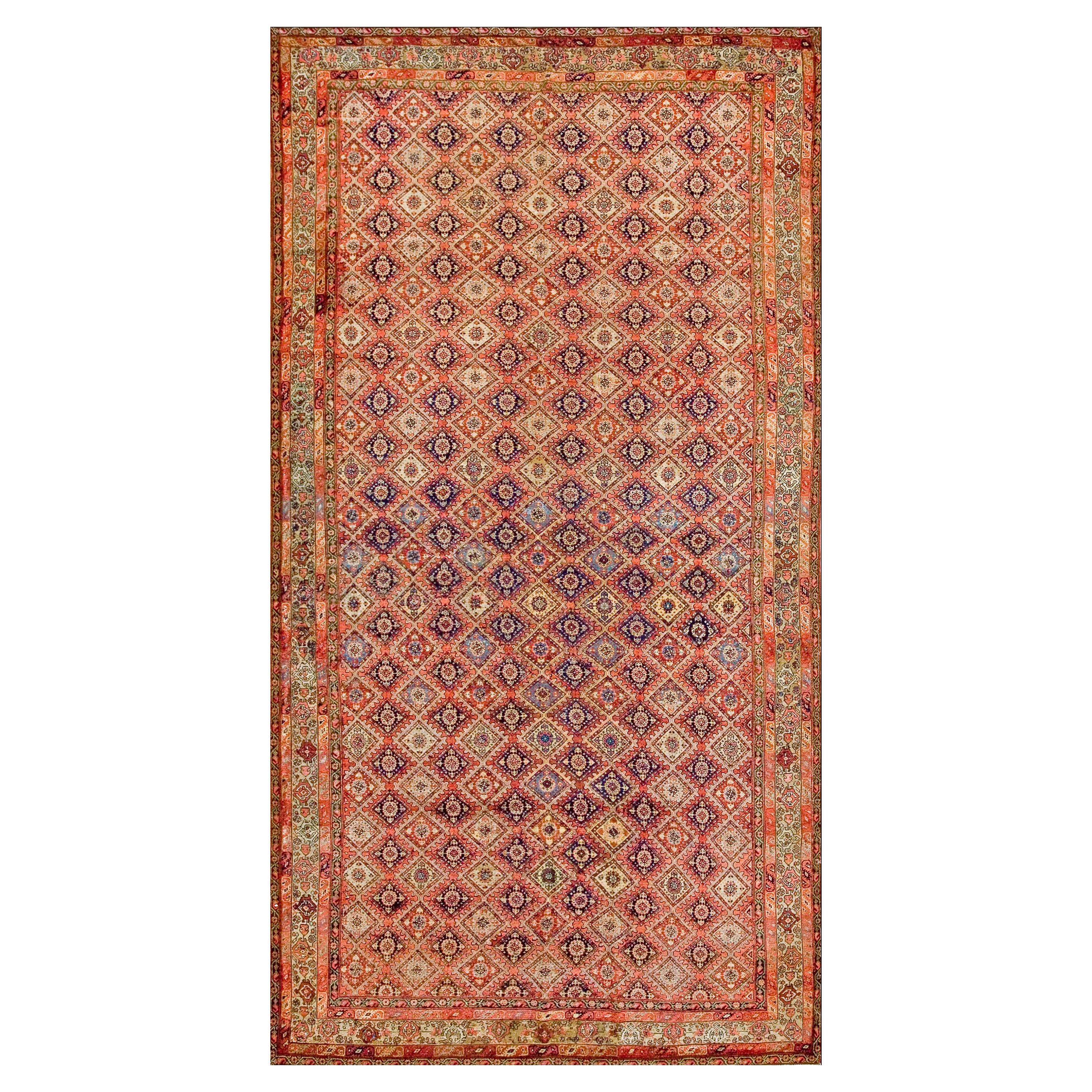 Antique Senneh Persian Rug For Sale