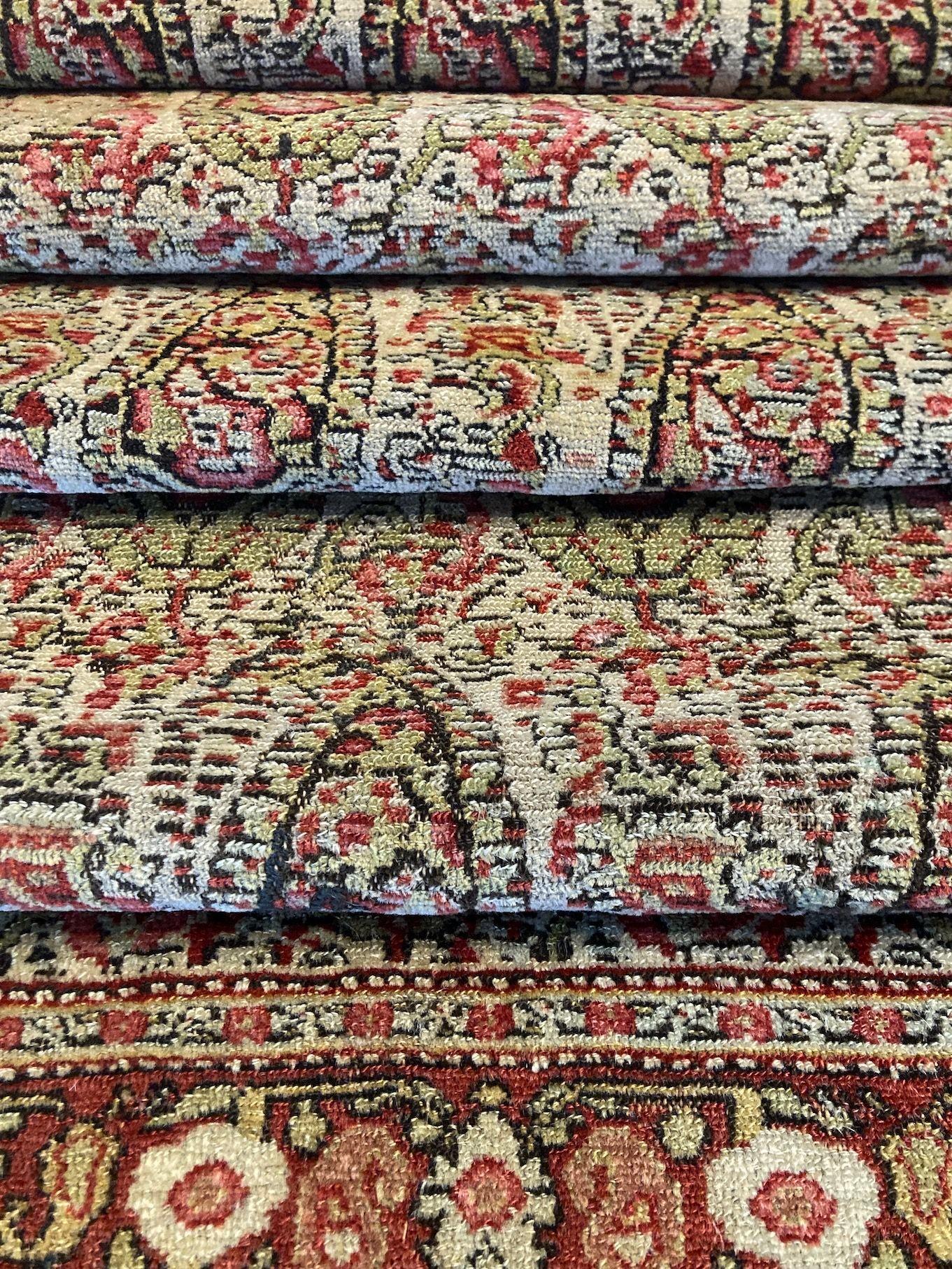 Antiker Senneh-Teppich 2,02 m x 1,36 m im Angebot 11